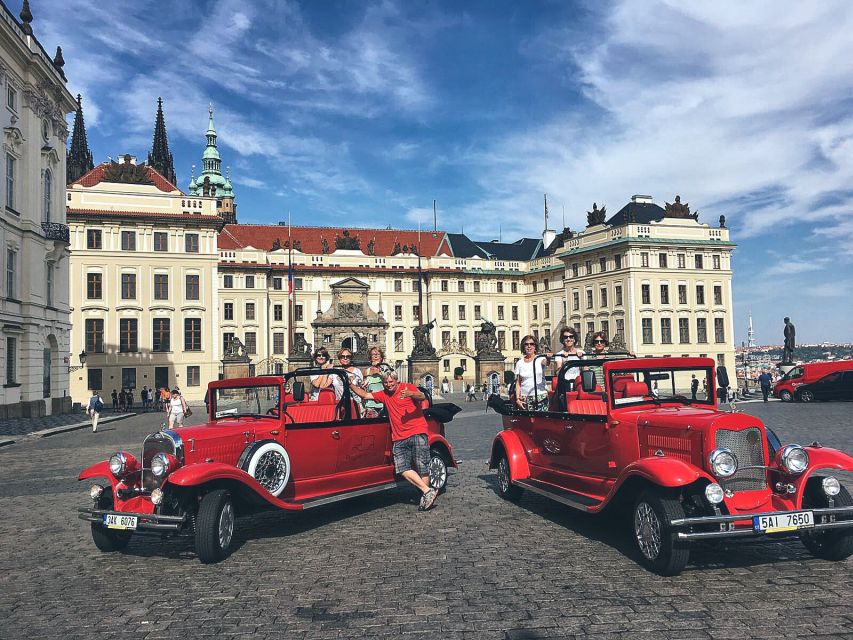 Prague: Fairytale Karlstejn Castle in Retro-Style Car - Practical Details That Affect the Day