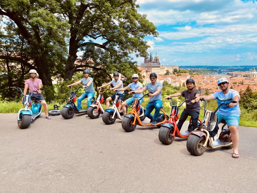Prague: Fat Tire E-Scooter Guided Tour - Charles Bridge, Devil’s Channel, and the Kafka corner