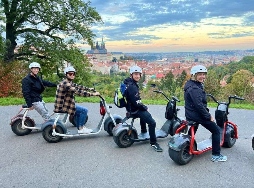 Prague: Fat Tire E-Scooter Guided Tour - Petrin Hill and the John Lennon Wall