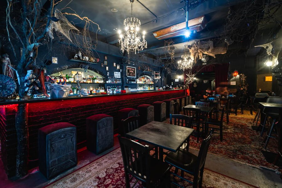 Prague Fear House: Best Haunting Experience in Prague - Entering the cellars beneath Vodičkova Street