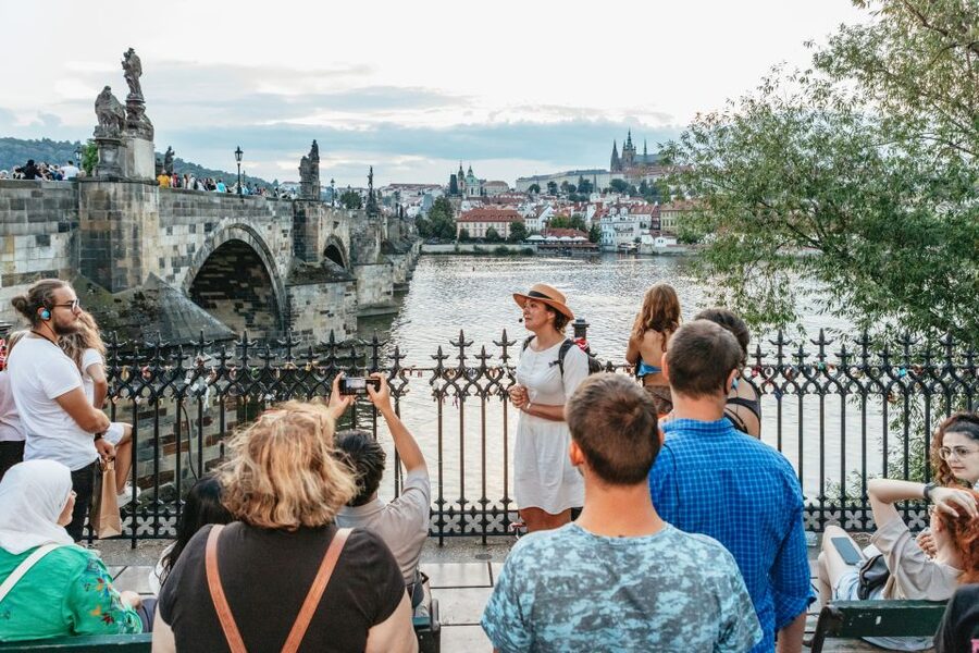 Prague: Ghost Walking Tour Where Legends Come To Life - Mariánské náměstí and the city behind the monuments