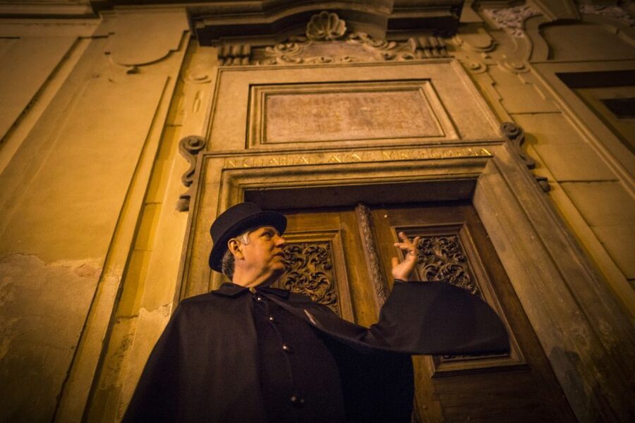 Prague: Ghosts and Legends of the Old Town Evening Tour - Saint Castulus Church and the religious side of fear
