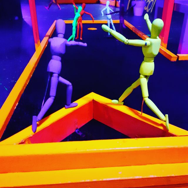 Prague: Glow Golf Mini Golf Game by UV Light - Why the course works for families and friends
