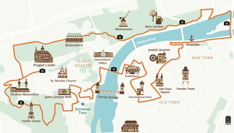 Prague: Grand City Tour on Fat e-Bike - How good is the guiding?
