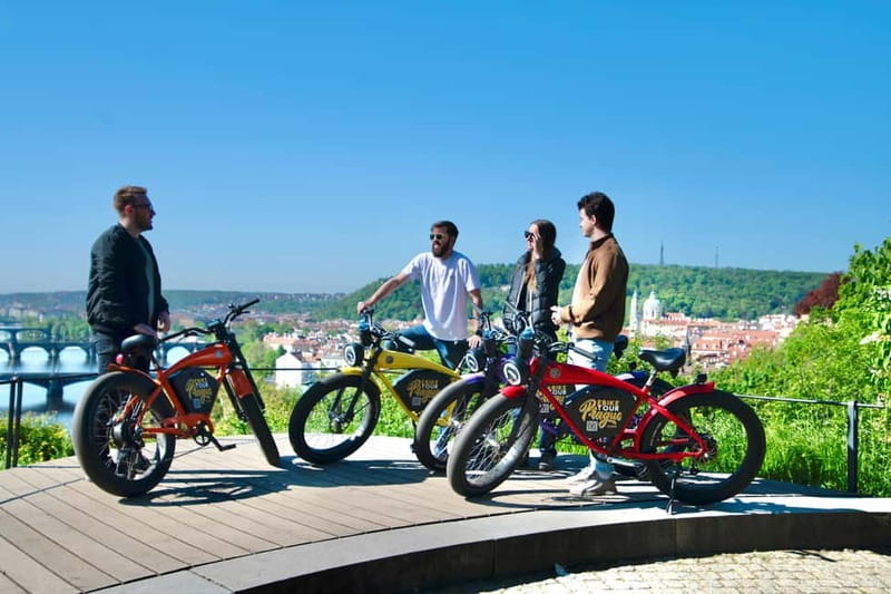 Prague: Grand City Tour on Fat e-Bike - Starting near Charles Bridge in Lesser Town