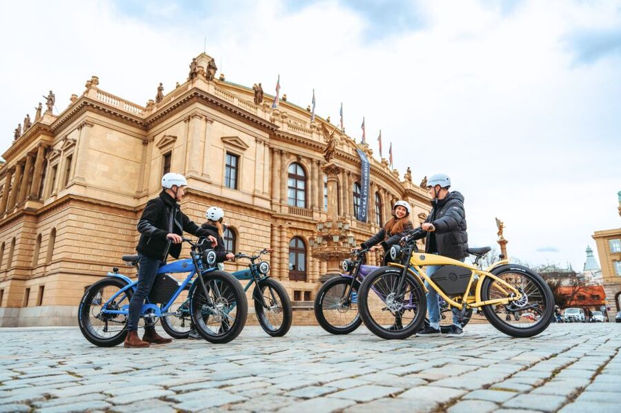 Prague: Grand City Tour on Fat e-Bike - Letná Park and Prague’s best city views