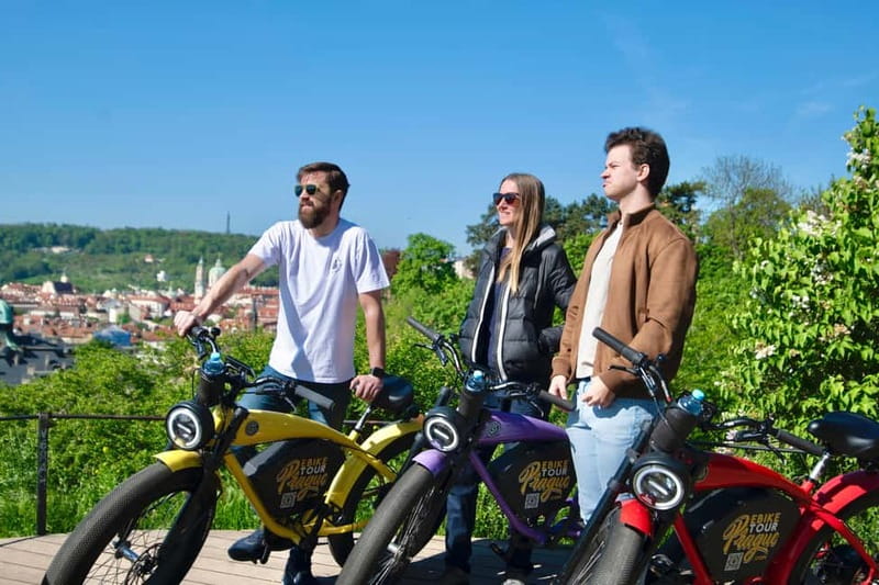 Prague: Grand City Tour on Fat e-Bike - Charles Bridge and the waterways of Malá Strana