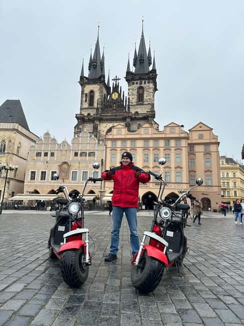 Prague: Guided Fat Tire e-Scooter Tour - What the guide adds to the ride
