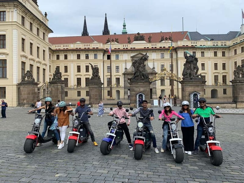 Prague: Guided Fat Tire e-Scooter Tour - Fat-tire e-scooter or e-bike?