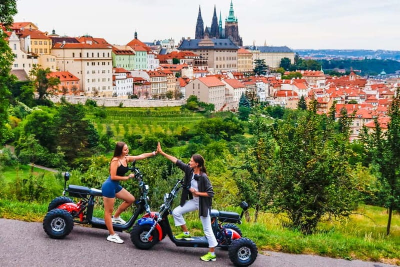 Prague: Guided Sightseeing Tour by Electric Trike - Letná Viewpoint, one of the strongest photo stops