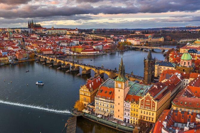 Prague Guided Walking Tour and Cruise with Authentic Czech Lunch - Crossing Charles Bridge into Lesser Town
