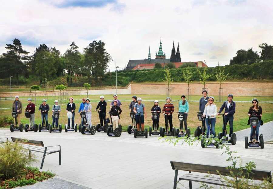 Prague: Half-Day Guided Tour by Segway and E-Scooter - Lennon Wall, Kampa Island, and the Devil’s Channel