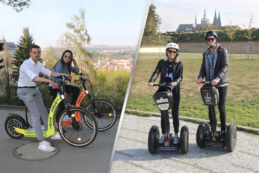 Prague: Half-Day Guided Tour by Segway and E-Scooter - Strahov Monastery and a Taste of Monastery Beer