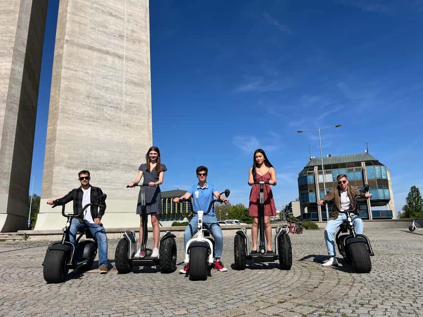 Prague Highlights: Segway & E-Scooter Tour with Taxi Pick-Up - Key points to know before booking