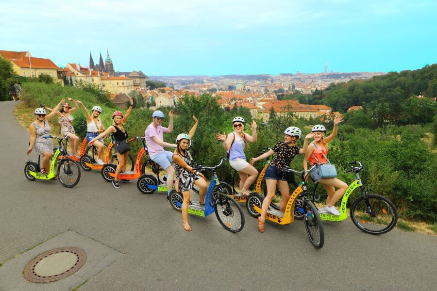 Prague: Highlights Tour on e-Scooter or eBike - Prague Castle and Hradčany Square
