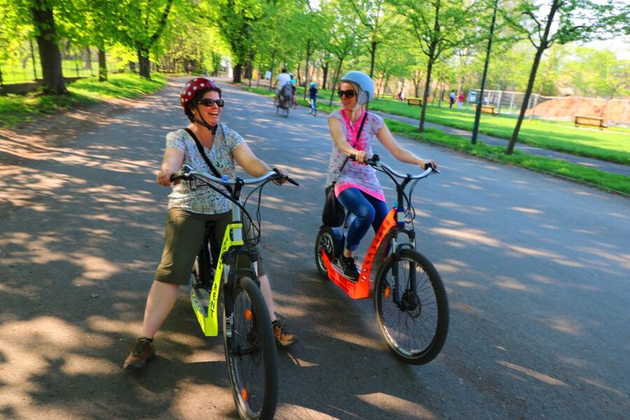Prague: Highlights Tour on e-Scooter or eBike - Strahov Monastery, beer, and the highest viewpoint