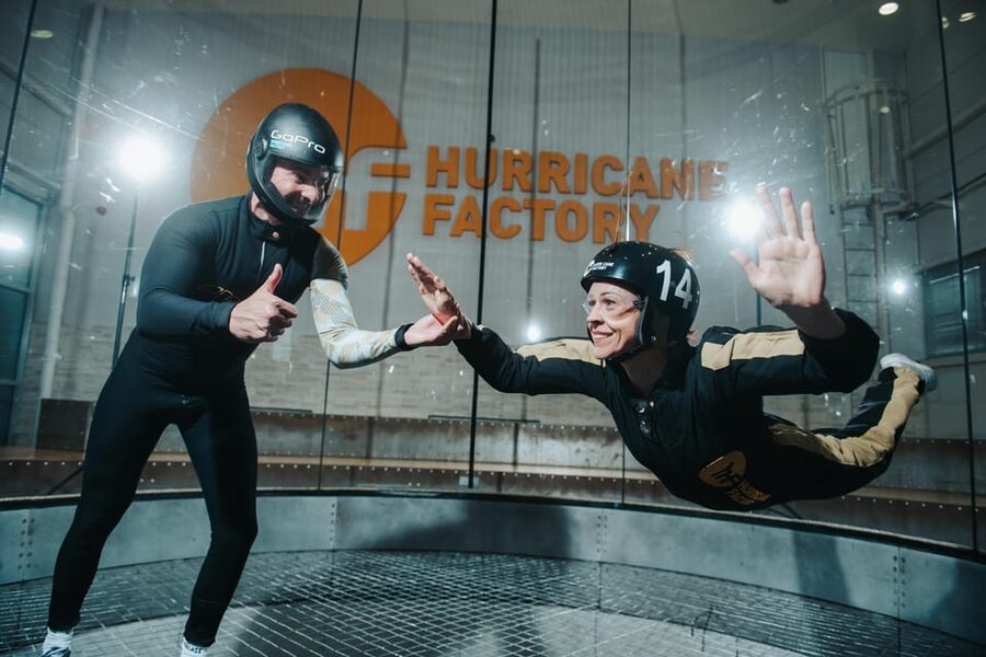 Prague: Hurricane Factory Indoor Skydiving Experience - The pre-flight lesson makes the difference