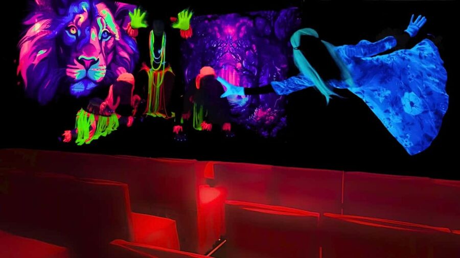 Prague: Images of Love Black Light Theatre Show - The Music: Shakira, Sting, Coldplay, and More