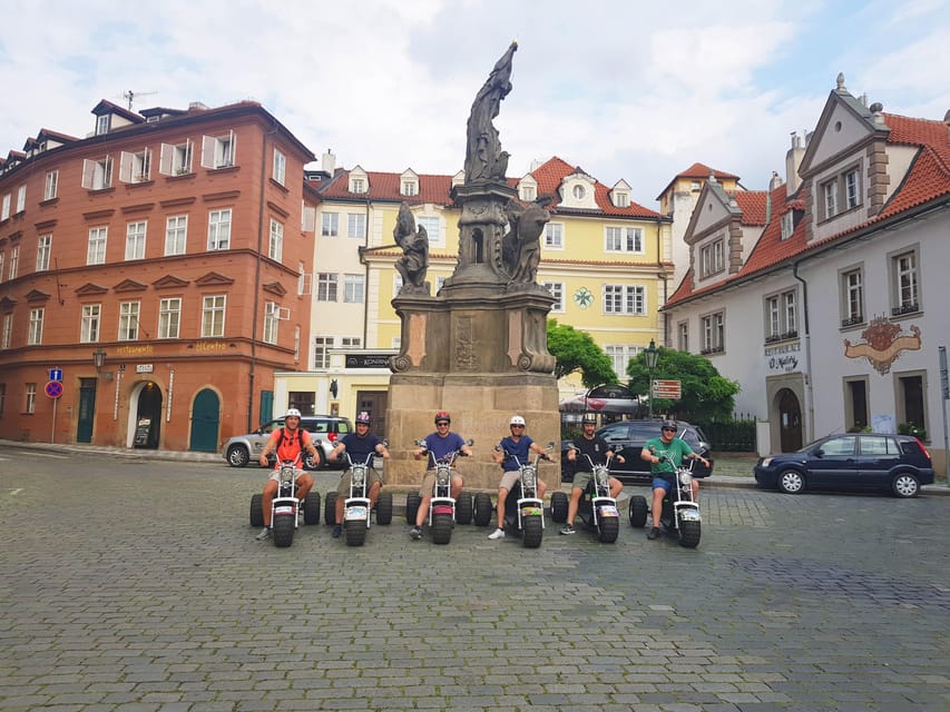 Prague: Incredible Tricycle Tour Prague sights & Viewpoints - Key points at a glance