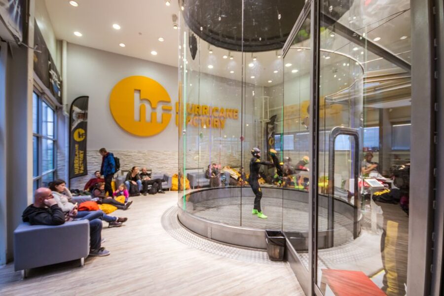 Prague: Indoor Skydiving Wind Tunnel Adventure - Watching from the viewing platform