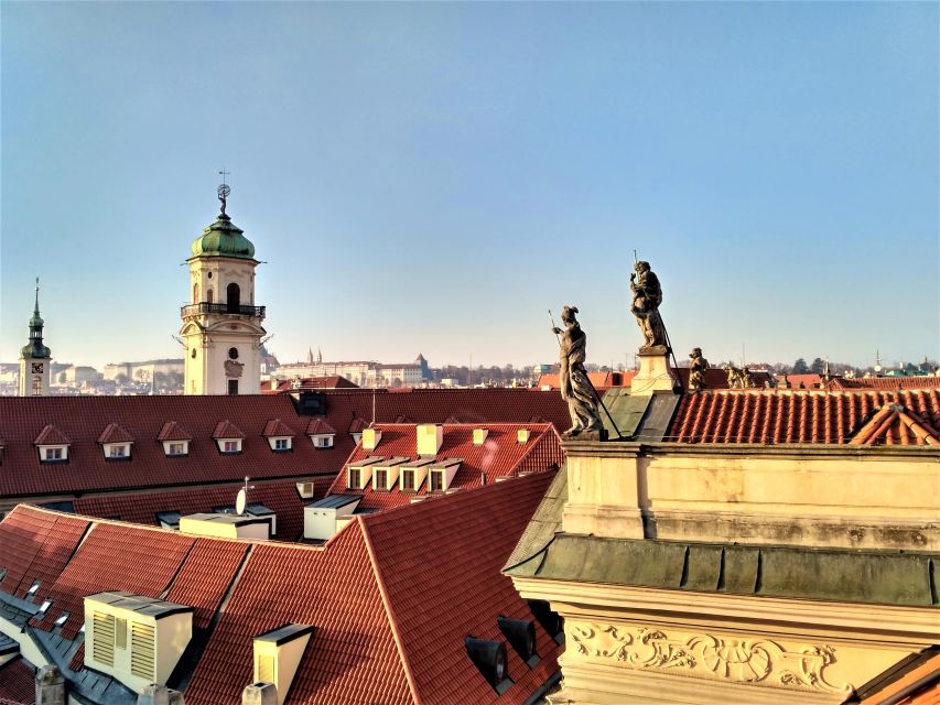Prague: Klementinum Library & Astronomical Tower Guided Tour - The Baroque Library, beautiful but not open for browsing