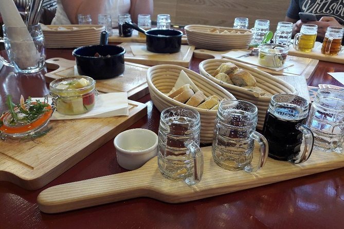Prague Mini-Breweries Beer Tour with Czech Appetizers - Group size can mean a private evening or a party