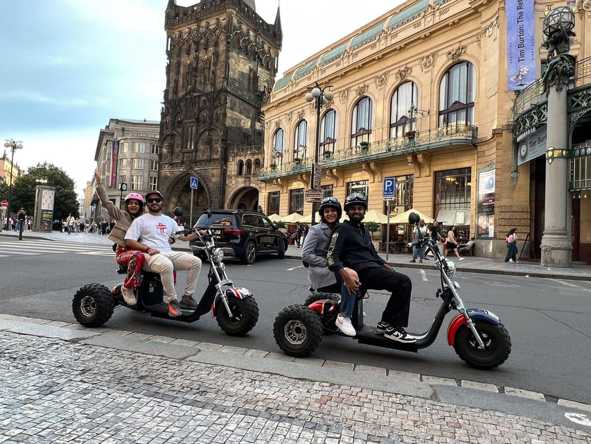 Prague Monastery & Panoramic Viewpoint Electric Trike Tour - Why an electric trike is a smart way to see Prague