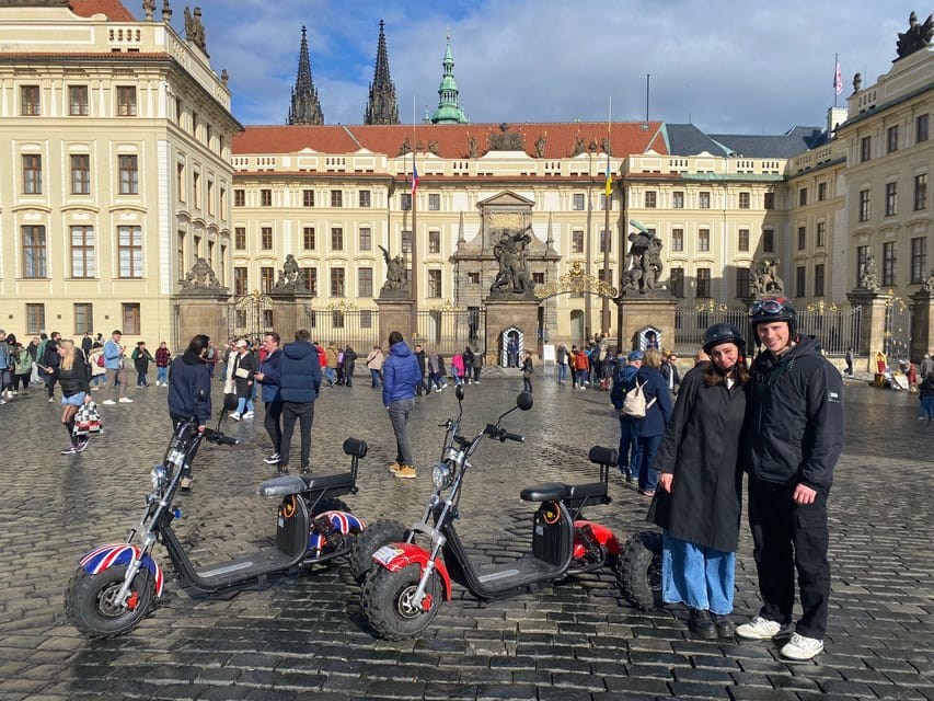 Prague Monastery & Panoramic Viewpoint Electric Trike Tour - Rudolfinum, Paris Street, and Old Town