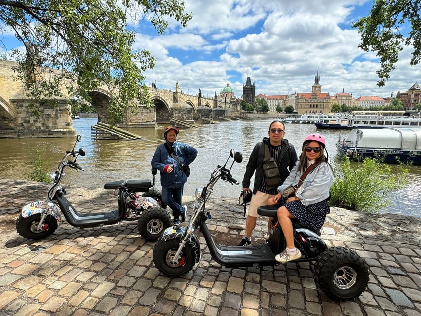 Prague Monastery & Panoramic Viewpoint Electric Trike Tour - What the guide adds to the ride
