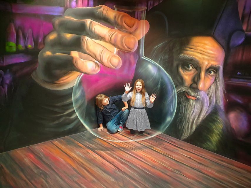 Prague: Museum of Fantastic Illusions Entry Ticket - Crowds, children, and the best visiting time