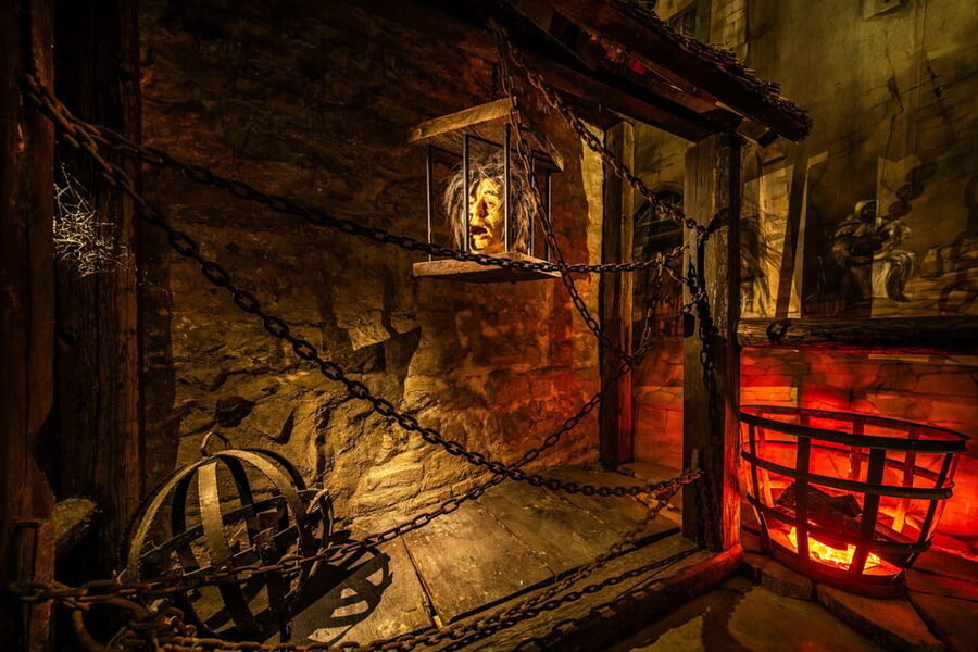 Prague: Museum of Torture Entry Ticket - Entering Prague’s cellar museum on Celetná Street