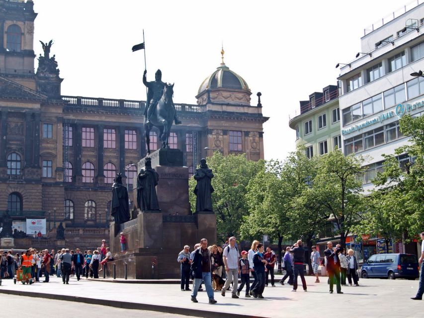 Prague: Old, New, and Jewish Towns Guided Walking Tour - New Town adds the city’s changing face