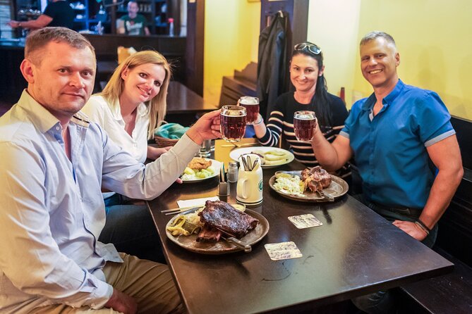 Prague Old Town And Beer Walking Tour Including Dinner - Dinner in a traditional restaurant