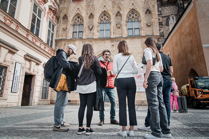 Prague Old Town and Jewish Quarter Walking Tour - University, theater, and Czech Cubism