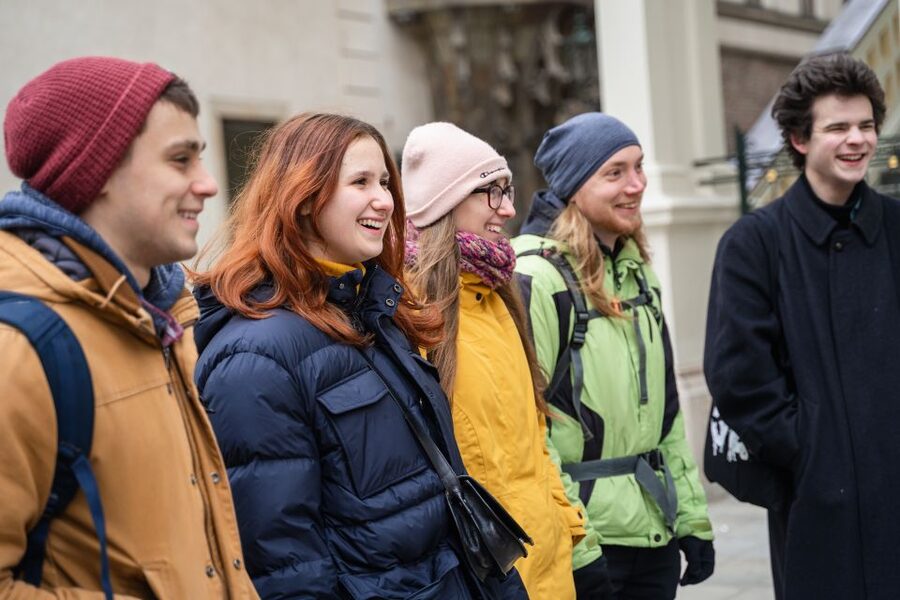 Prague: Old Town Private Walking Tour with Hotel Pickup - Rudolfinum and the walk toward Charles Bridge
