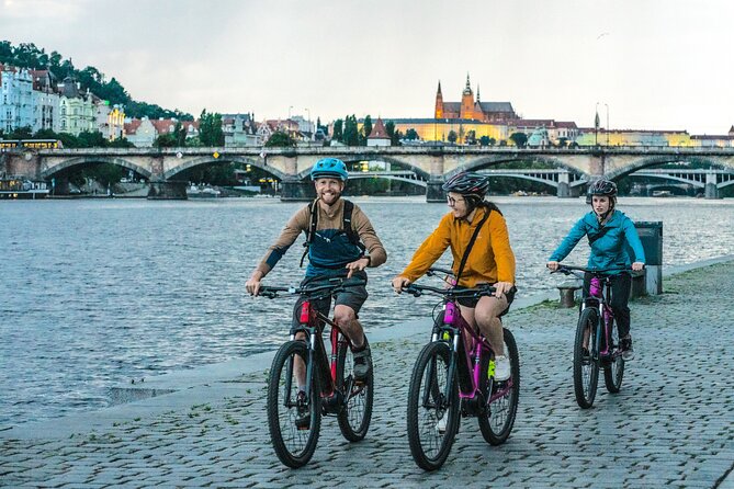 Prague on E-Bike: Explore Greater Downtown Parks & Epic Views - Naplavka pairs river views with local life