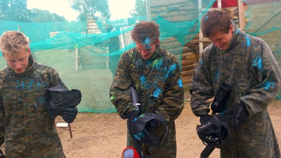 Prague: Paintballing Games - The safety briefing and welcome drink