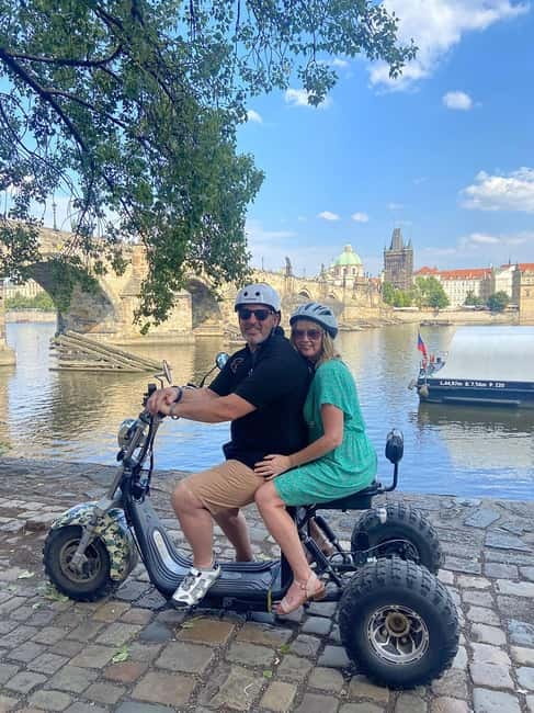 Prague: Panoramic Viewpoints Guided Electric Tricycle Tour - Starting beside the Japanese Embassy