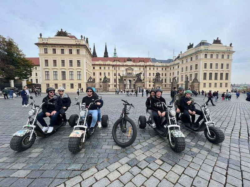Prague: Panoramic Viewpoints Guided Electric Tricycle Tour - Letná Hill and the six-bridge panorama