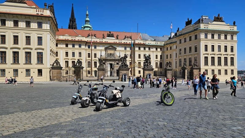 Prague: Panoramic Viewpoints Guided Electric Tricycle Tour - The guides make or break the ride