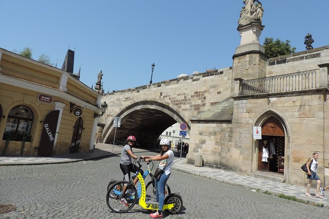 Prague Panoramic Views e-bike and e-Scooter guided Tour - Letna Park and the five-bridges view