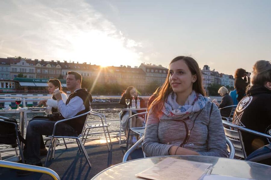 Prague: Panoramic Vltava River Cruise - Čech’s Bridge and the first river views