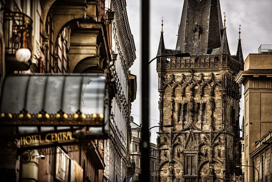 Prague: Powder Gate Tower Entrance Ticket - Gothic figures worth a closer look
