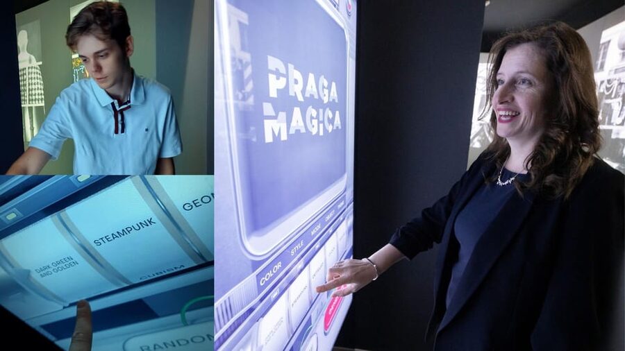 Prague: Praga Magica Interactive Exhibition Ticket - Large screens and changing views of Prague