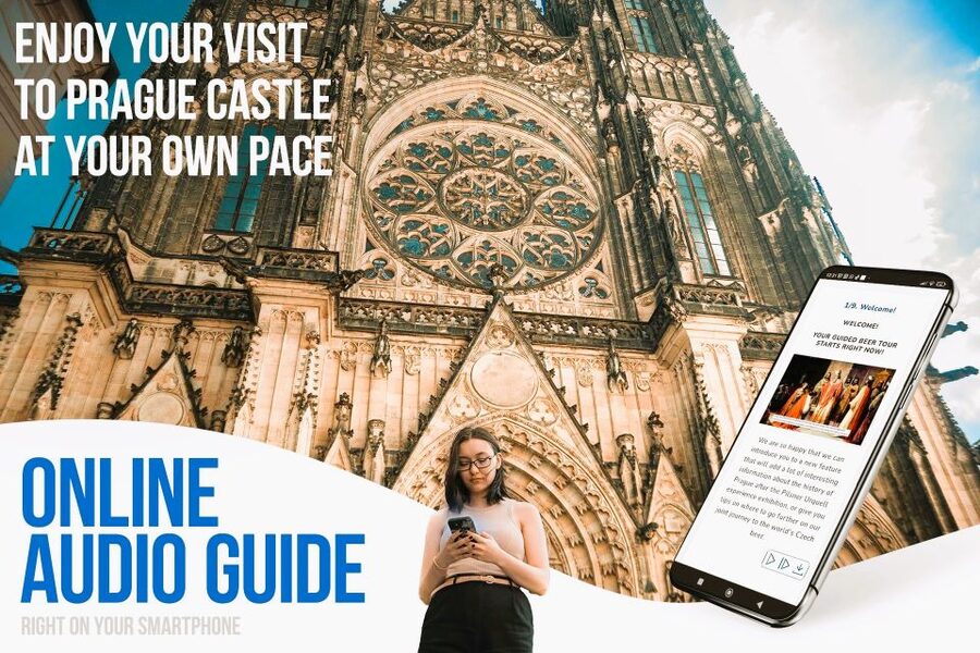 Prague: Prague Castle Complex Smartphone Audio Guide - St. George’s Basilica and the Premyslid Tombs