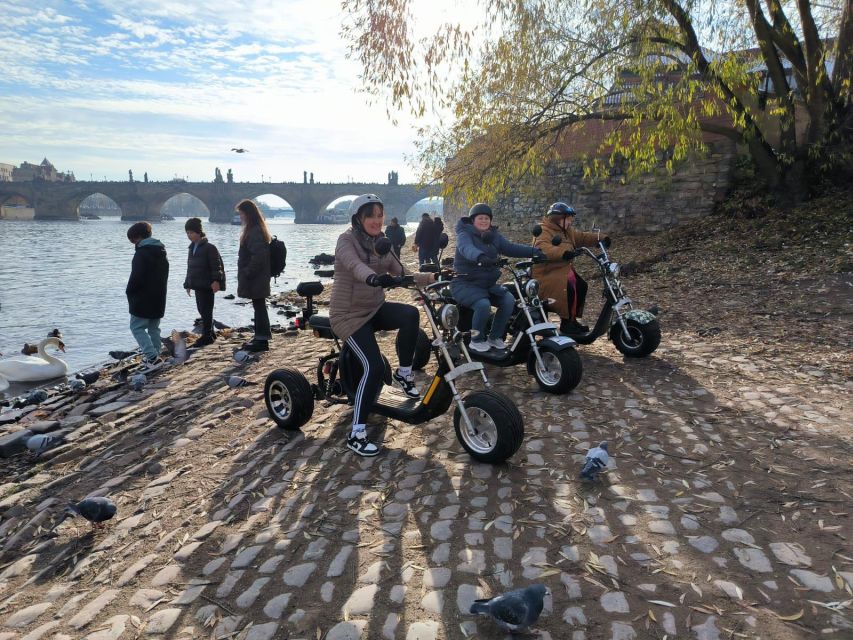 Prague: Private 3-Hour Trike Adventure - Kafka, Rudolfinum, and the river crossing