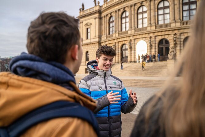 Prague: Private Old Town Walking Tour with Hotel Pickup - Walking through Josefov and past the Spanish Synagogue