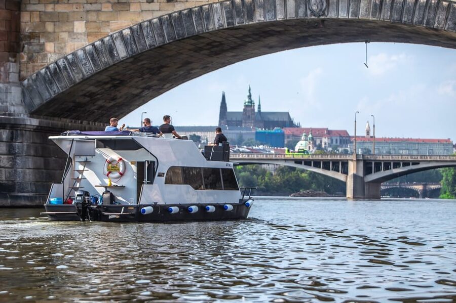Prague: Private River Cruise with Unlimited Beer or Prosecco - The central Prague route and its best views