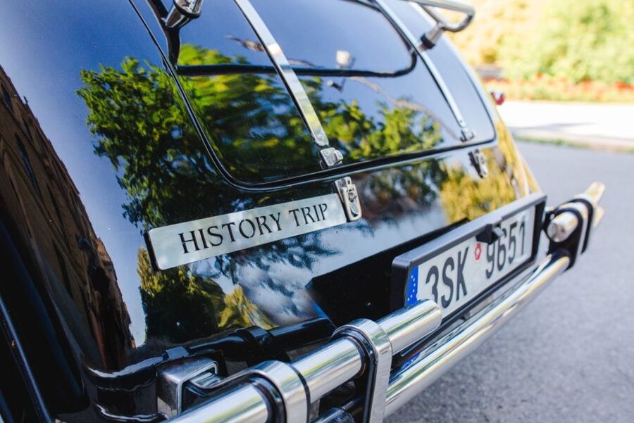Prague: Private Tour by Vintage Car - Rudolfinum, Clementinum, and the Old Town center