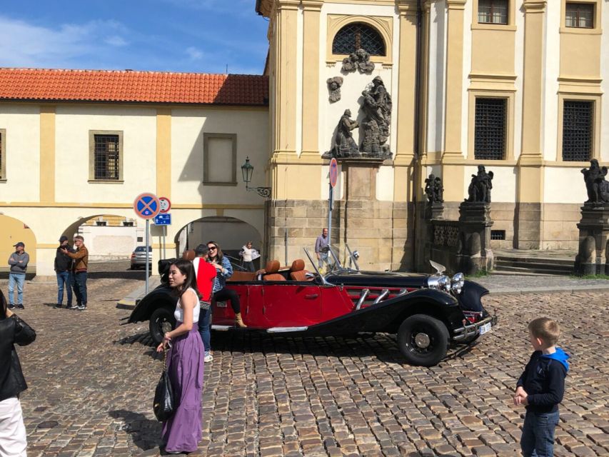 Prague: Private Tour by Vintage Car - Charles Bridge, Malá Strana, and the Lennon Wall